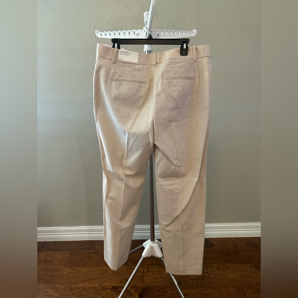 Ann Taylor Cream Textured Blazer Suit with Pant - Picture 8 of 13